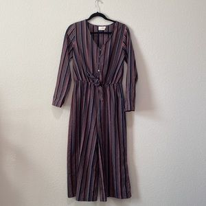 Universal Thread 💌 Free Shipping Women's Striped Romper Size Small